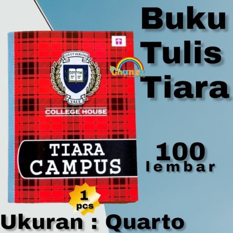 [ ECERAN ] Buku Tulis Tiara 100 Lembar / Buku Tulis 100 lembar / Buku 100 lembar / Buku Tebal / Buku