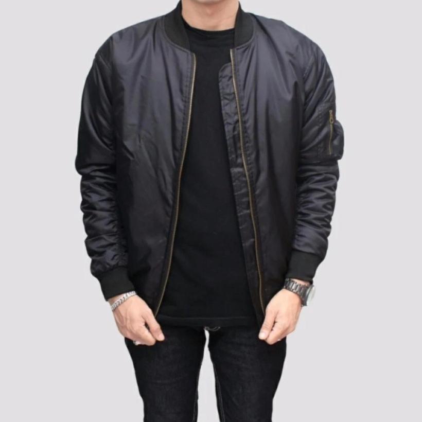 HEMAT JAKET BOOMBER TNI Jaket Bomber Polos Pria Waterproof KEKINIAN