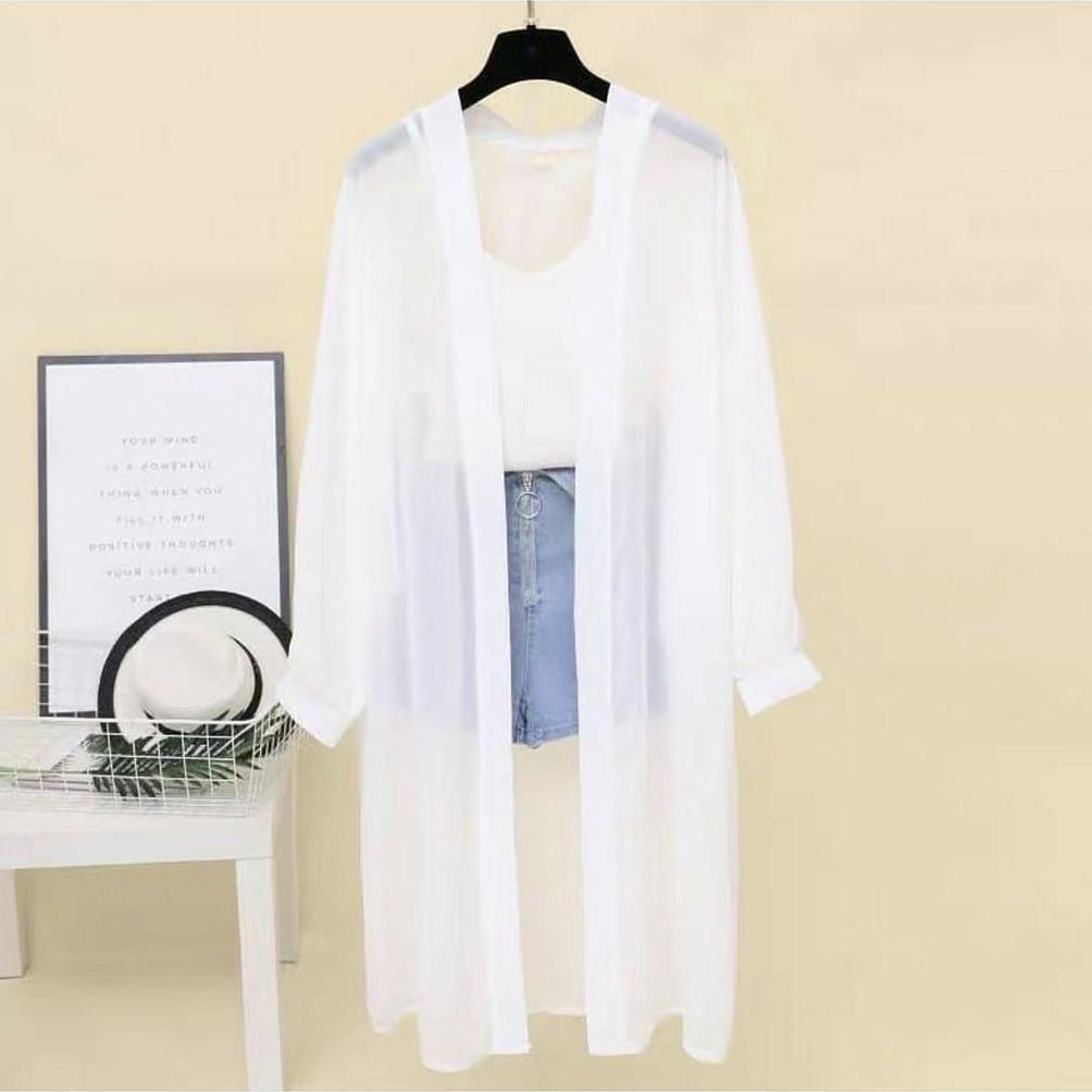 Promo Cardigan/Outer/Outerwanitaremaja/Baju Trend Kekinian Amily Cardy Sr Bahan Ceruty Outer Wanita 