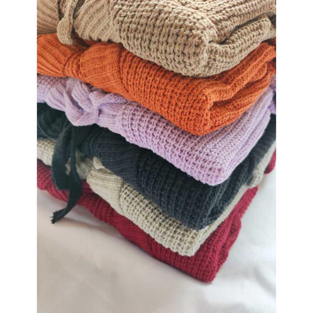 Diskont Bolero Tali Rajut Crop / Joly Sweater Tali Depan Rajut Wanita / Rajut Tali Depan