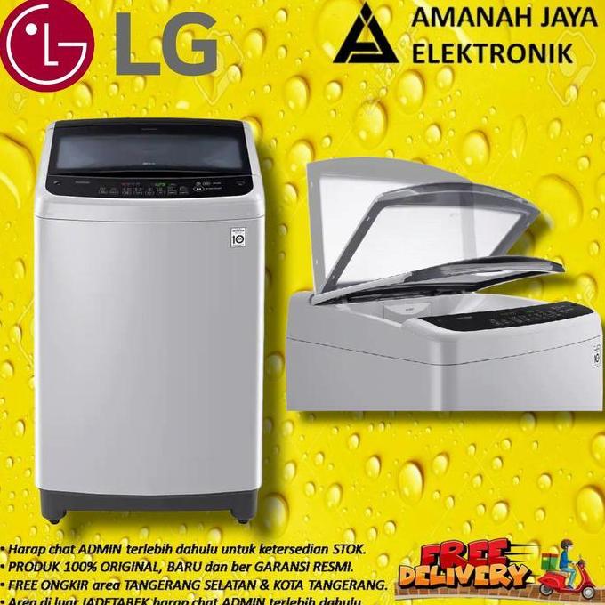 LG T2109VS2M Mesin Cuci TOP LOADING 9 Kg T2109 VS2M Smart Inverter