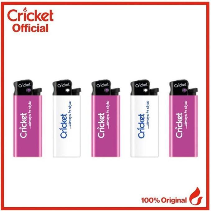 Korek Api Cricket Mini Original - 5 Buah.