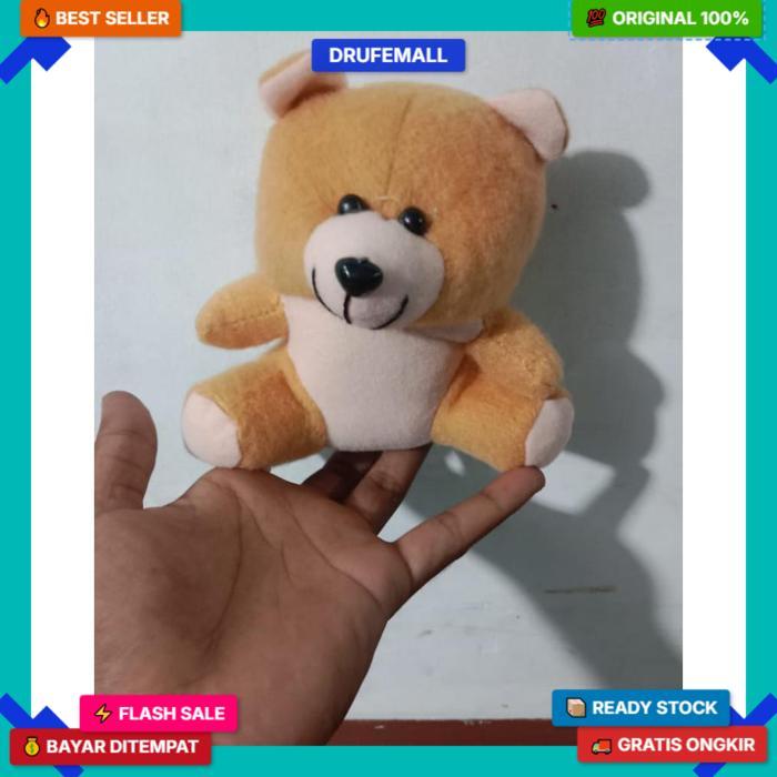 Boneka Teddy Bear Mini / Souvenir Wisuda / Boneka Bucket / Parcel Boneka Teddy Bear 14Cm Kualitas Pr