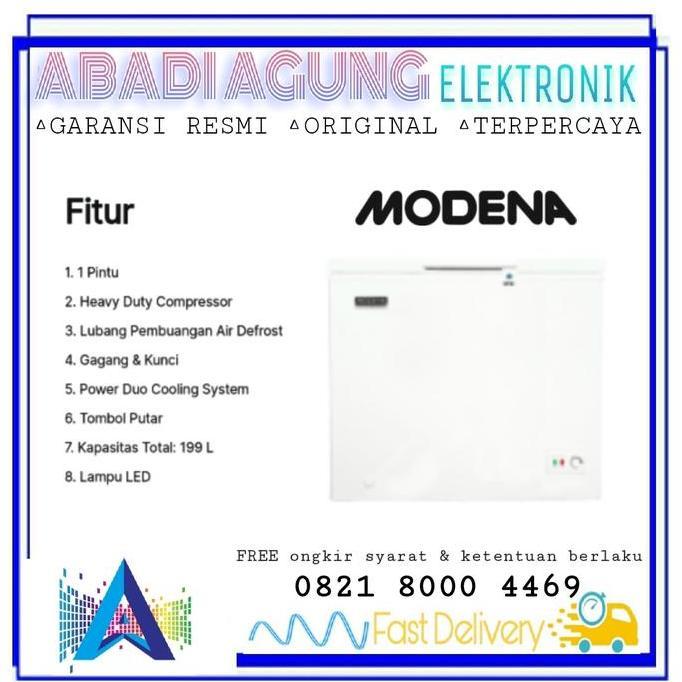 MODENA MD0210MLWH - CHEST FREEZER 200L MODENA MD0210 MLWH MD 0210 MLWH