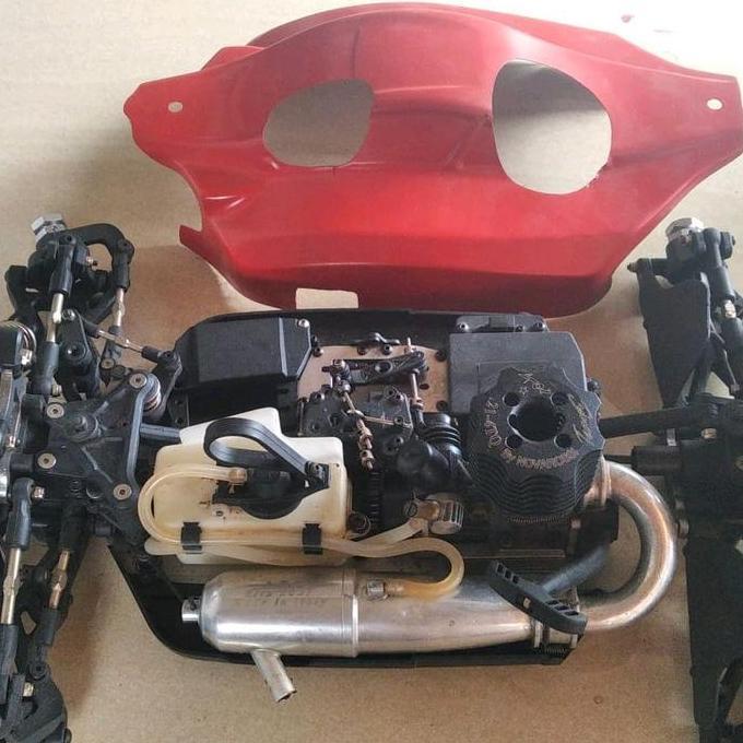 Rc Buggy Merk Team C 1/8 Pro Kit Engine