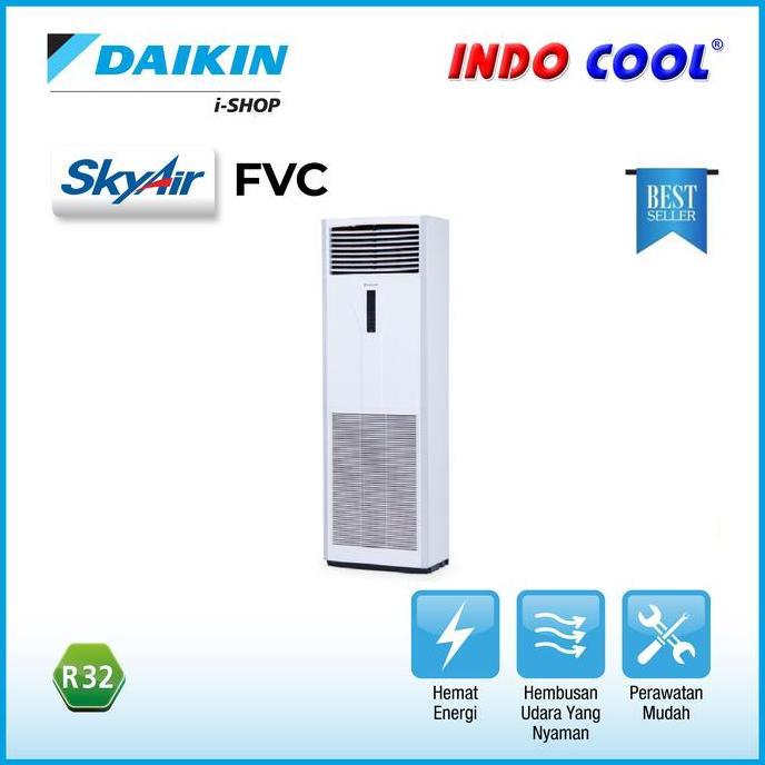 AC DAIKIN FLOOR STANDING 6PK 6 PK FVC140