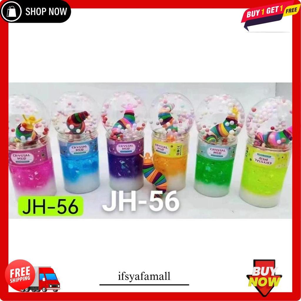 Slime Mainan Anak Slime Crystal Mud Slime Glitter Mainan Slime Bantal Kualitas Juara