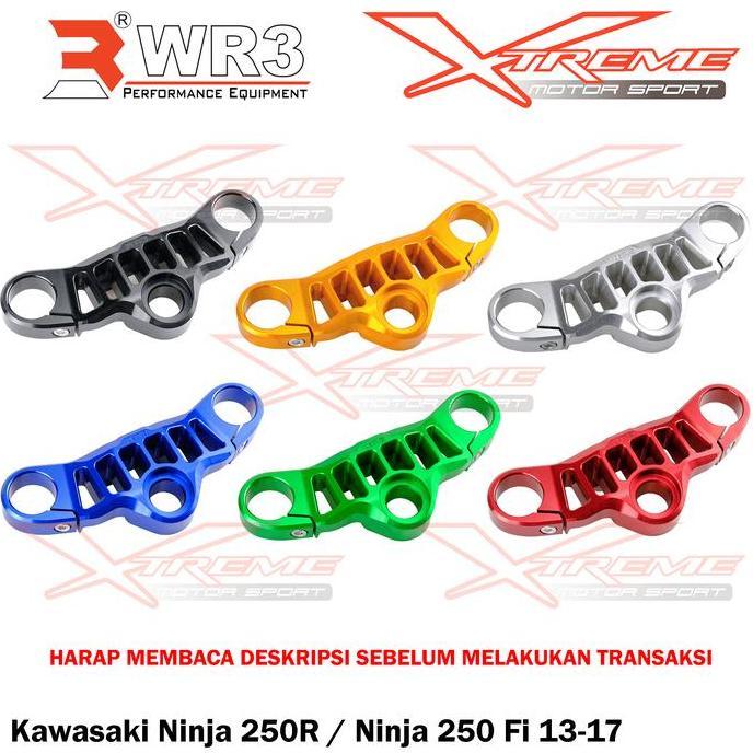 Segita Stang / Triple Clamp WR3 Ninja 250 Fi / Ninja 250R Old 2013-2017