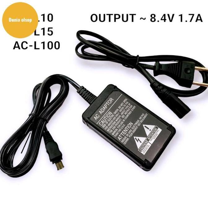 TERMURAH - adaptor chargher handycam SONY SD1000 MC1500 MC2500 NX100 NX200