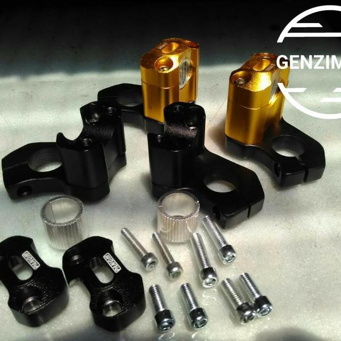 Raiser + Stang RZR + Breket dudukan Satria Fu Fi & Honda Sonic150r PNP
