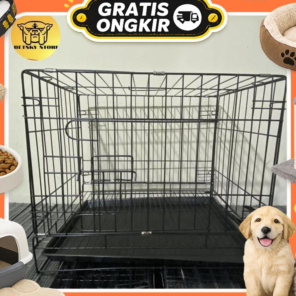 Kandang Kucing/Anjing/Kelinci Kecil 45X30X30 Dijamin Tebal Dan Kokoh