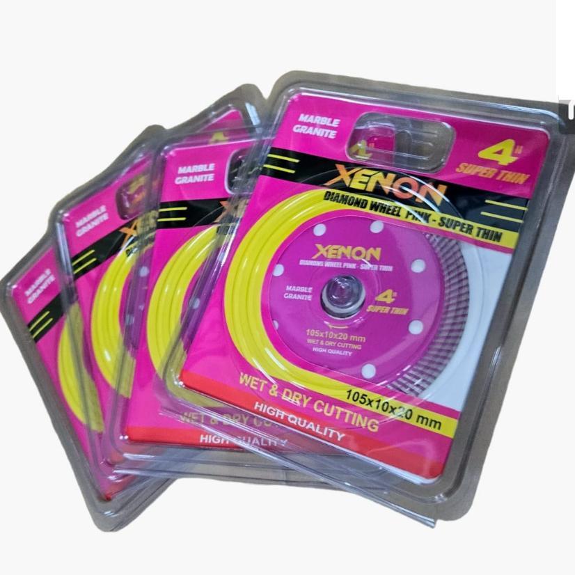 Xenon Mata Gerinda Potong Keramik Granite / Diamond Wheel SuperThin 4 Inch original