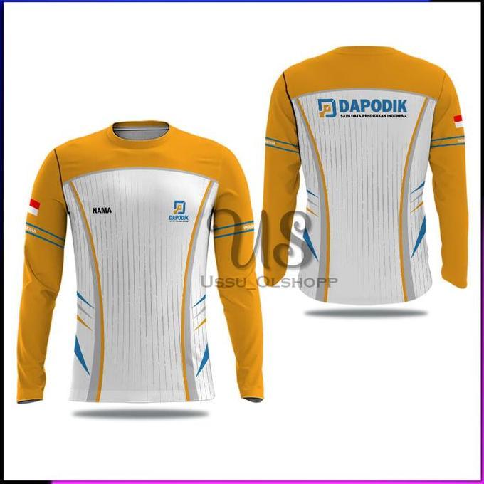 Kaos Baju Polo Operator Dapodik Fullprint | Jersey DAPODIK OPERATOR