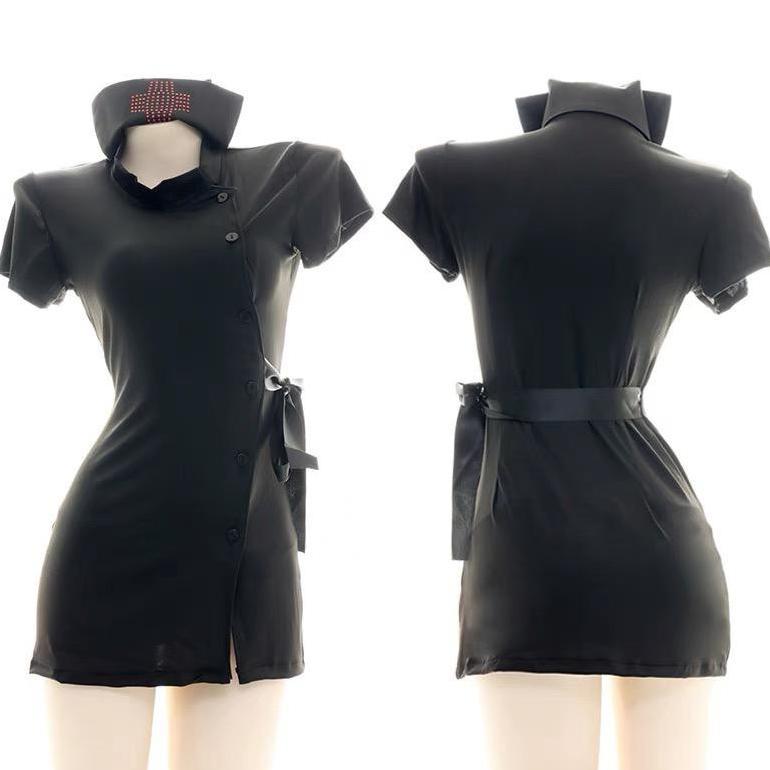 Awet Sexy Lingerie Set Lingerie + G String Sexy Seksi Model Cosplay Custom Jepang Perawat Nurse Sl-3