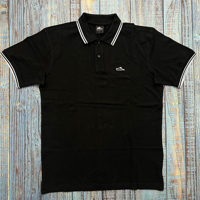 Polo Atticus - Classic Tipped Polo Black White Official Merchandise
