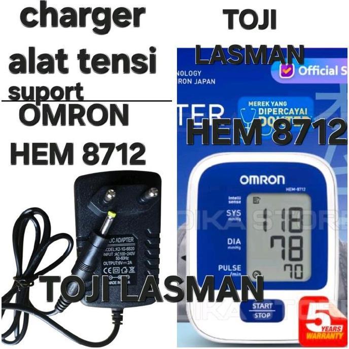ADAPTOR ALAT UKUR TENSIMETER TENSI METER ALAT TEKANAN HEM-7132, HEM-752, HEM-745C,HEM-7300, HEM-712,