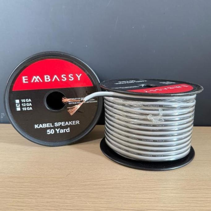 Promo Kabel Speaker Audio Mobil Harga Satu Roll Embassy Kabel Speaker Embassy 1 Roll Cod