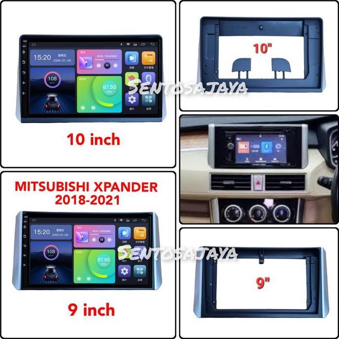 Frame Head Unit Android 10 Inch Xpander / New Livina