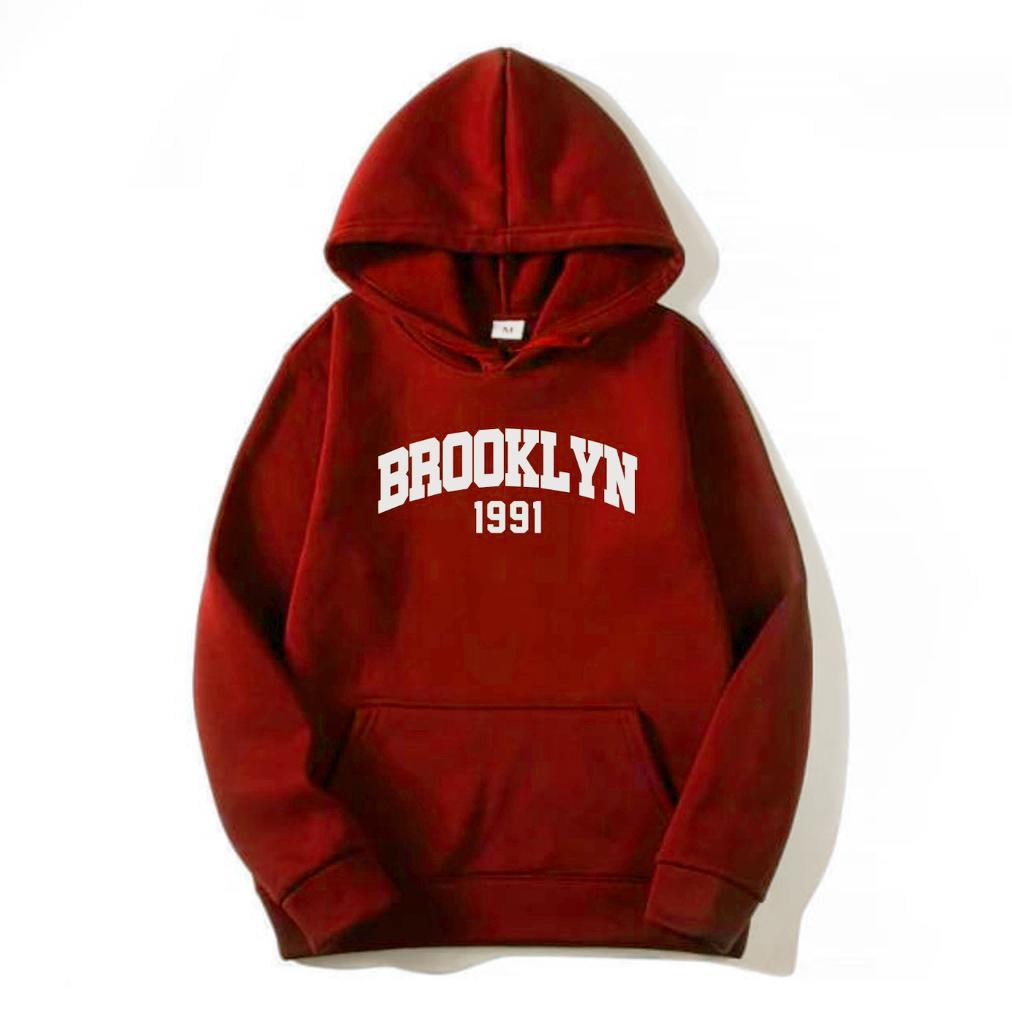Garansi Jumper Hoodie Brooklyn 1991 || Brooklyn 1991 Sweater Hoodie ( Pria & Wanita )