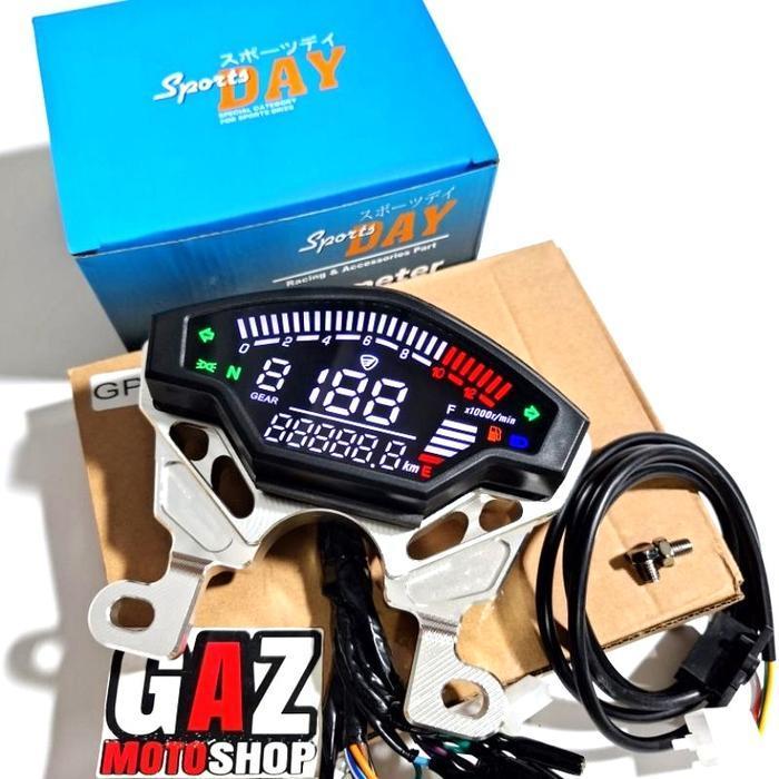 SPIDOMETER GPX DIGITAL IMPORT MERK DAY SET PANGKON CNC IMPORT DUDUKAN SPEEDOMETER SPIDO UNIVERSAL CB
