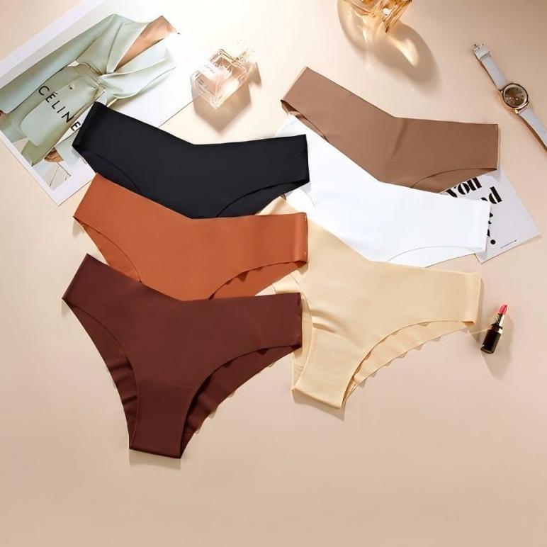 NEW DEALS JD132 CELANA DALAM WANITA SEAMLESS V SHAPE WIRELESS CD SEXY TIPIS