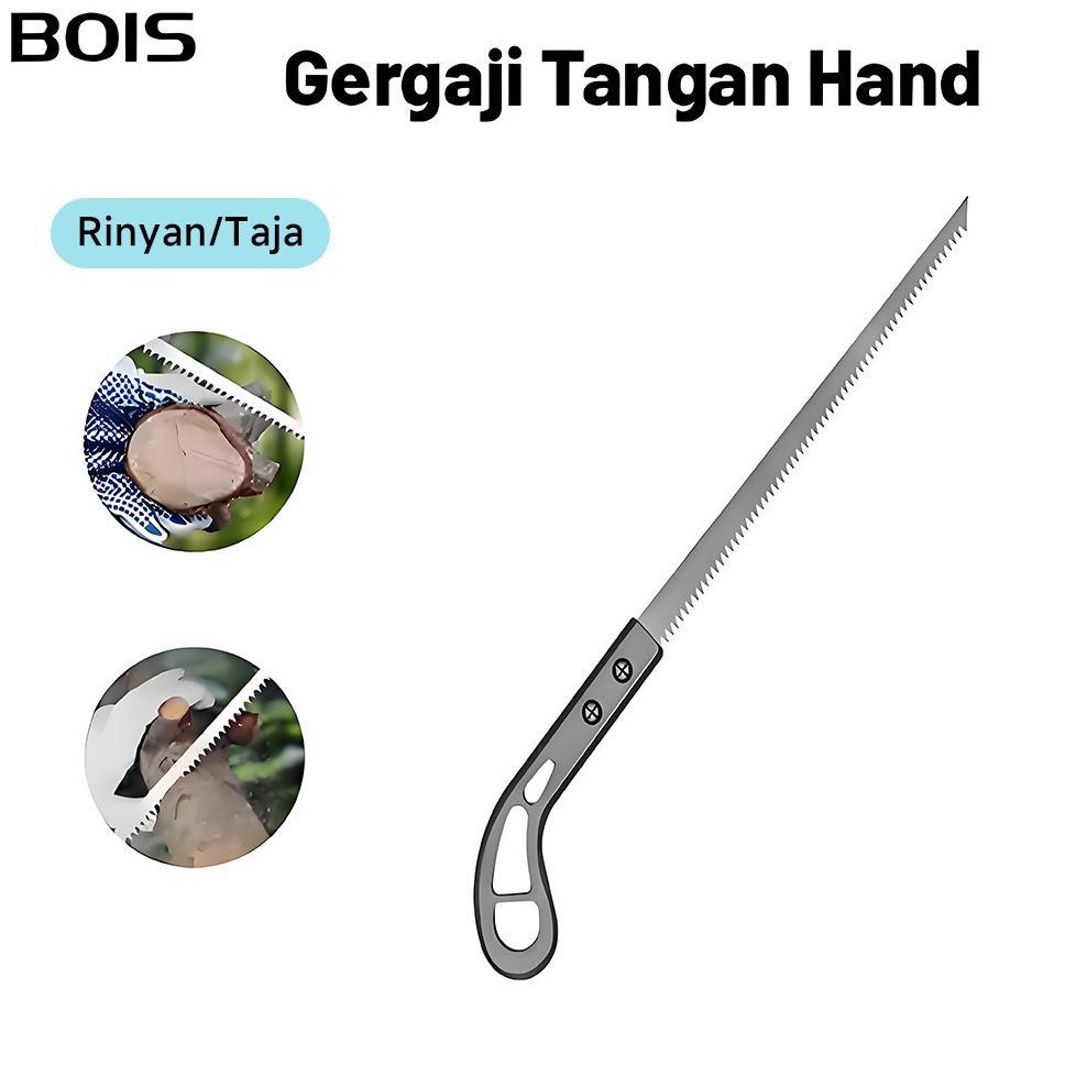 BEST SELLER BOIS Gergaji Tangan / Gergaji Kayu / Hand Saw / Gergaji Kayu Mini / Gergaji Kayu Pohon K