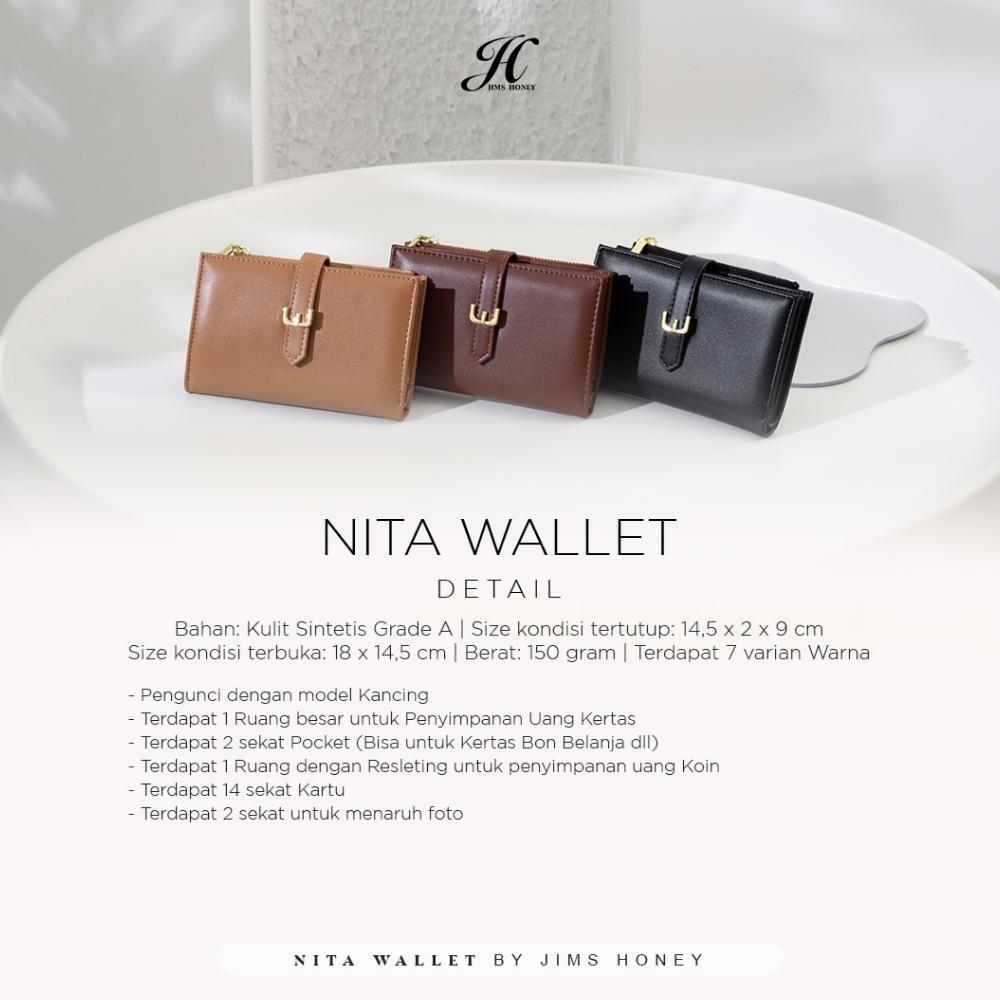 promo jims honey - nita wallet - dompet lipat wanita