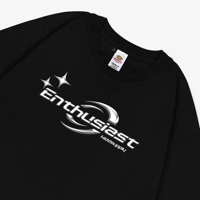 KiddSupply Kids Tshirt Astral Black & Dark Grey l Kaos Anak Unisex TSKD057 (TERBAIK) (TERBARU) (TERM