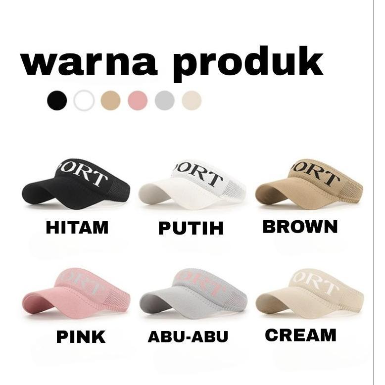BESTPROMO Topi senam wanita Korea topi sport Jumba olahraga topi sepeda rajut karet