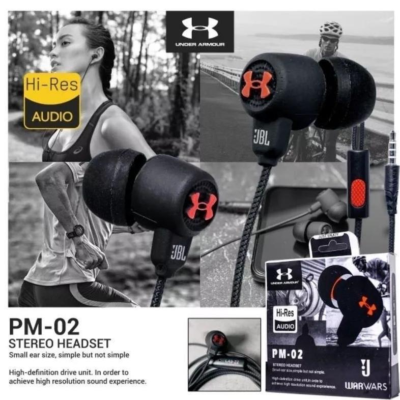 best sale [promo] jbl pm-02 ori headset hi-res audio stereo super bass ada mic bisa buat telp earpho