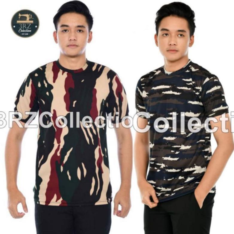 Grade Ori Kaos Loreng Kapal Kaos Loreng Kri Layar Baju Kaos Loreng Kopassus Kaos Pdl Tentara Kaos Da