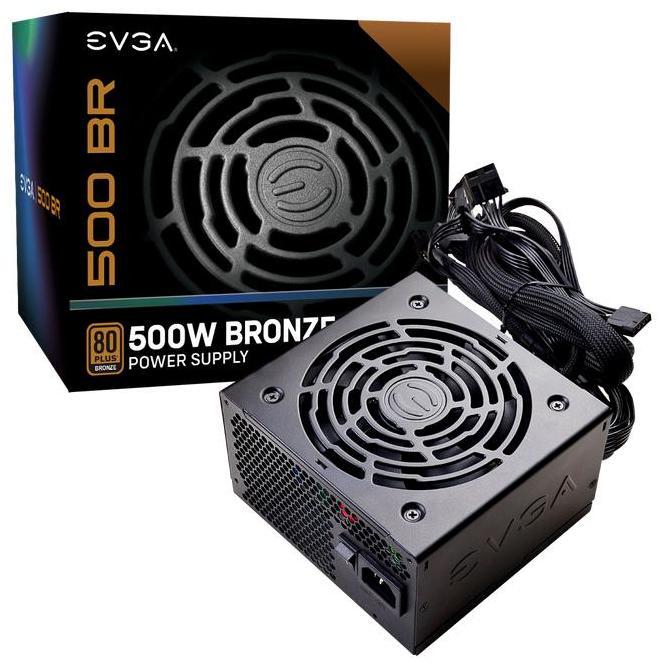 HARGA DISC - Psu Evga 500 BR 80+ Bronze 500w - Internal Power Supply Evga 500 Watt
