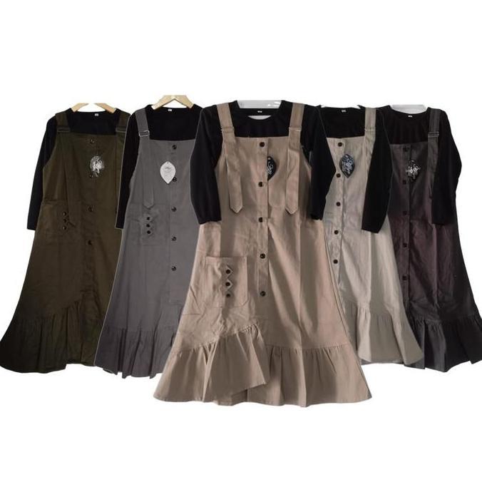 NEW GAMIS OVERALL ANAK TERBARU 2026/ OVERALL ANAK PEREMPUAN IMPORT KOREAN STYLE  / OVERALL GAMIS LEB