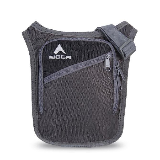 Tas Selempang Paspor Eiger 6257 Black Passport Pouch 01