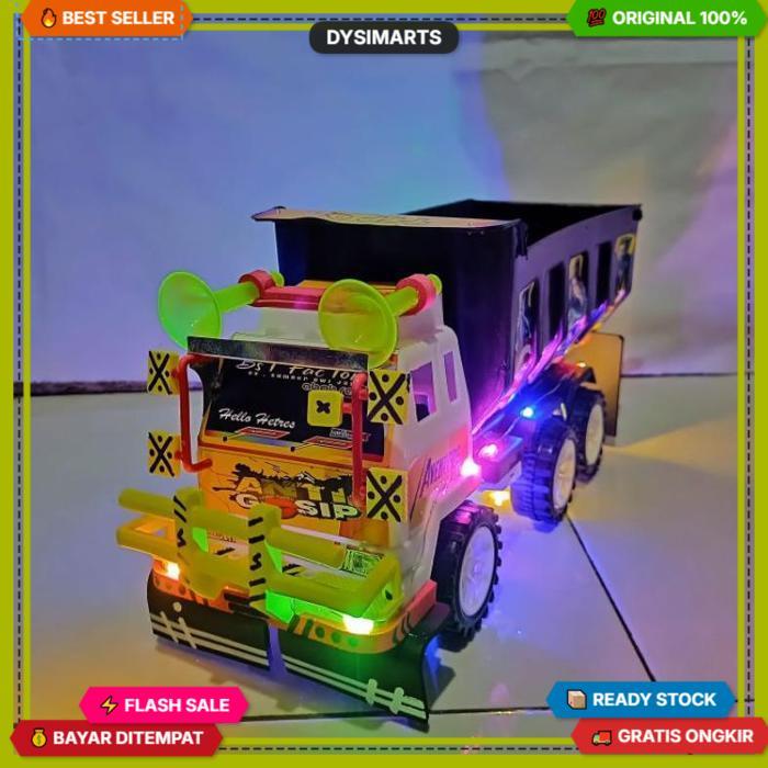 Modifikasi Miniatur Truk Oleng Pasir Mainan Mobilan Anak-Anak Dijamin Bagus
