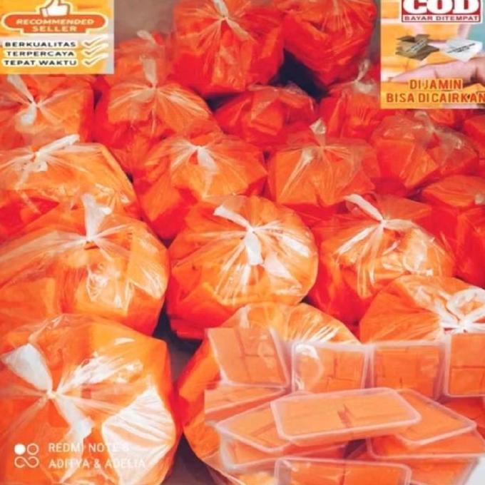 SABUN PEPAYA KILOAN RIJEKAN POTONGAN PABRIK SABUN PENCERAH WAJAH  Facial Membersihkan