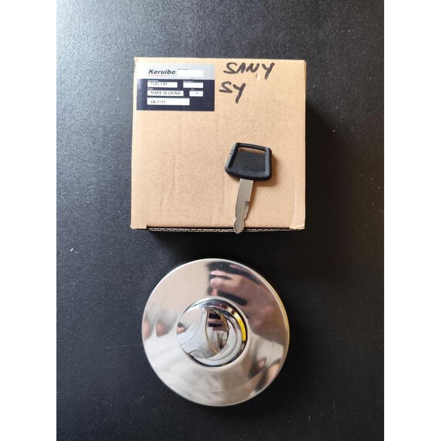 TUTUP TANGKI SOLAR SANY FUEL TANK CAP SANY KERUIBO SIAP KIRIM