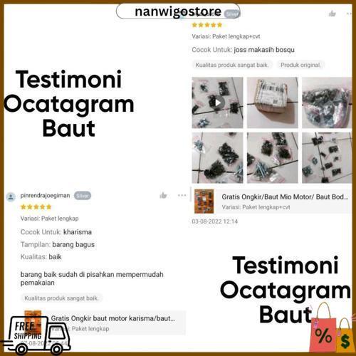 Baut Body Full Set Yamah Vixion Nvl /Baut Body Full Set Yamah Vixion Nva/Baut Full Set Body Vixion N