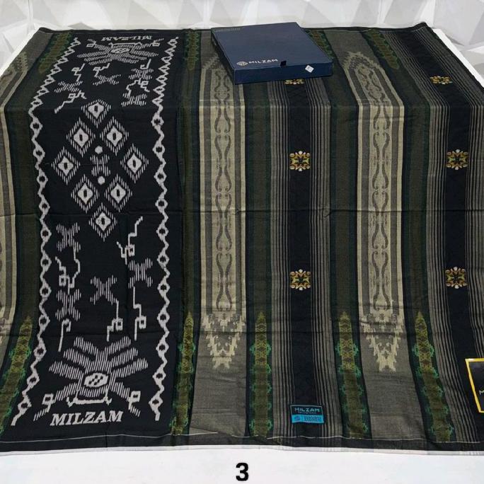SARUNG MILZAM JACQUARD ( songket jacquard ) Gold