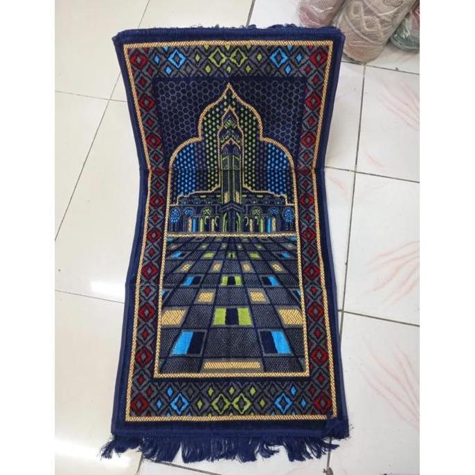 BEST SELLER Sajadah Sandar Busa Tebal I'tikaf AR-Rayan Motif Turki Muslim Nyaman sajadah  sholat