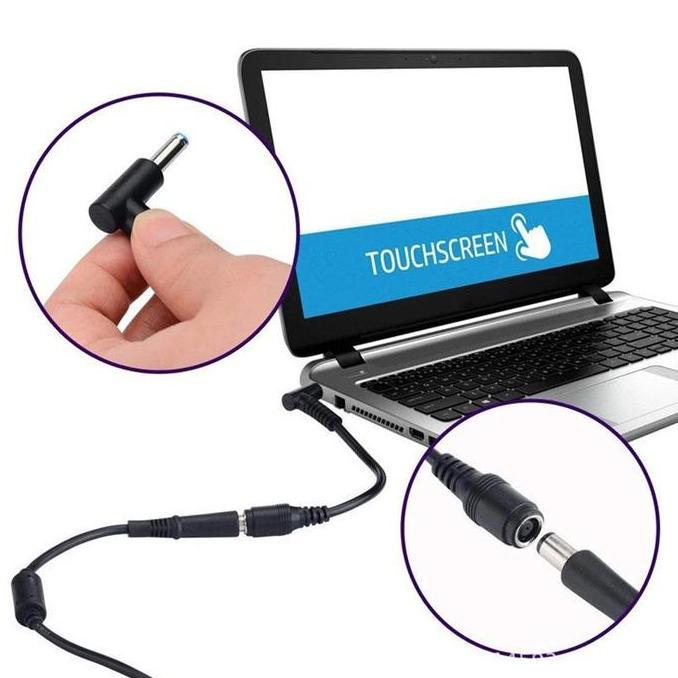 DC Power Charger Converter Adapter Cable 7.4mm Female to 4.5mm Male