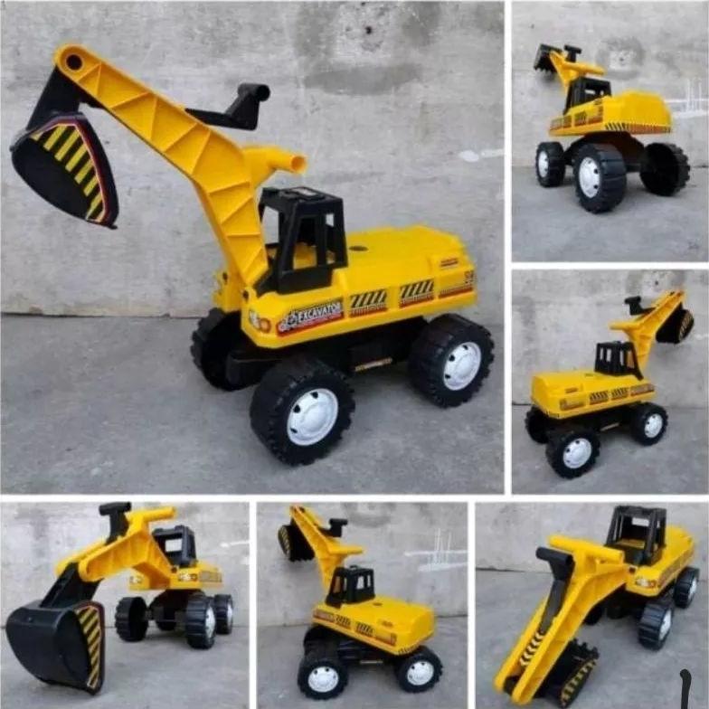 Hot Bisa Cod!!Mainan Truck Excavator Bisa Di Naiki/Mainan Mobil Dorong Anak St 2121