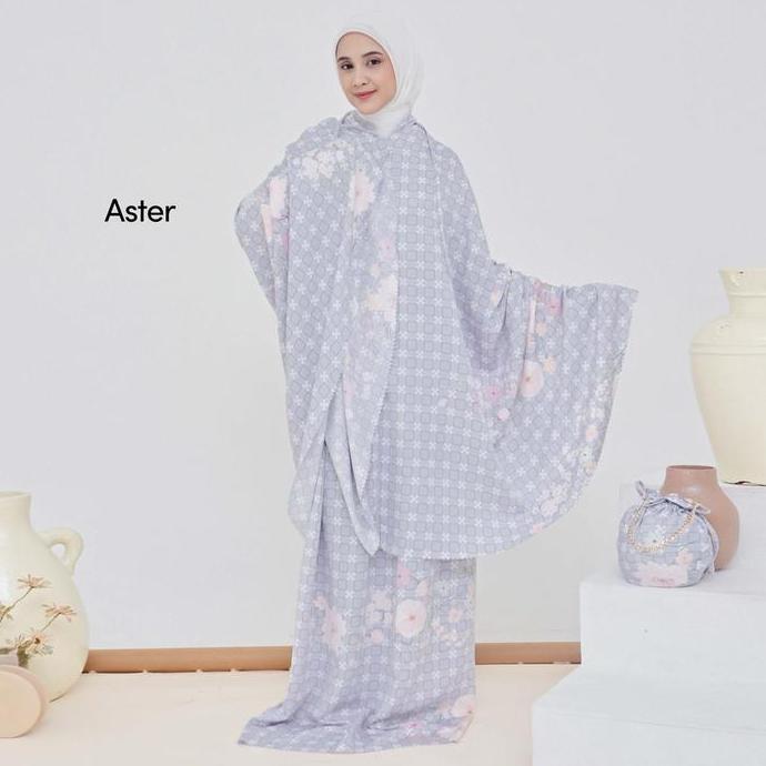XVR Mukena Dewasa Rayna Prayer Set  Motif Premium