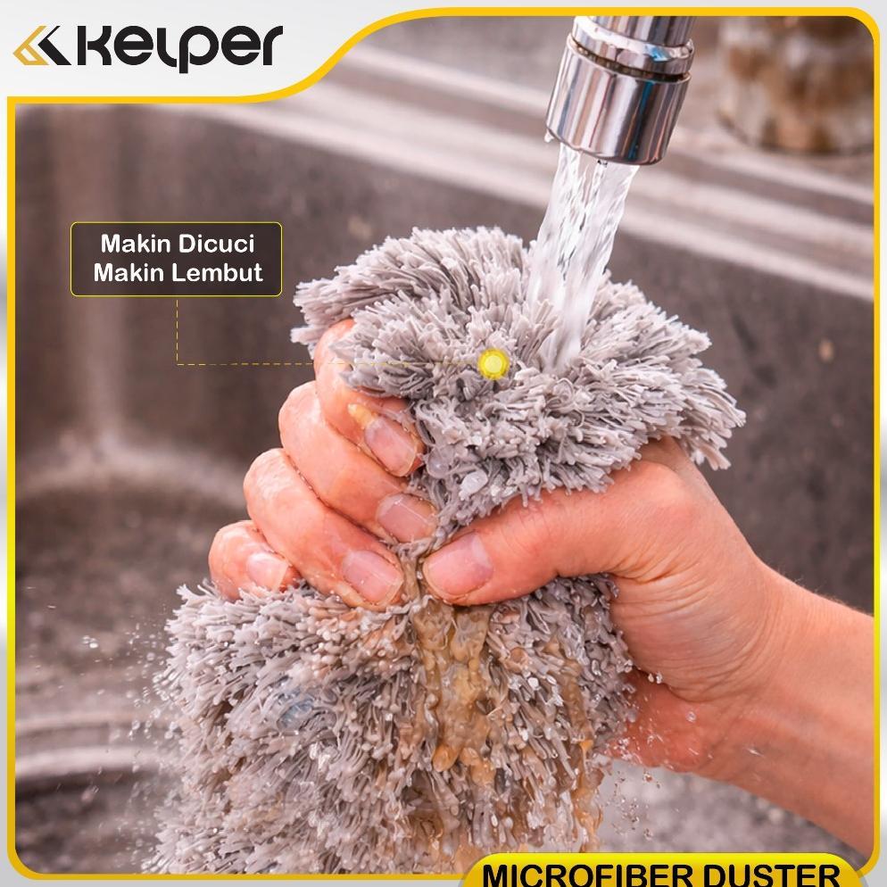 Cuci Gudang Kelper Kemoceng Microfiber Fleksibel Pembersih Debu Kemoceng Magnet Debu Kemoceng Rumah 