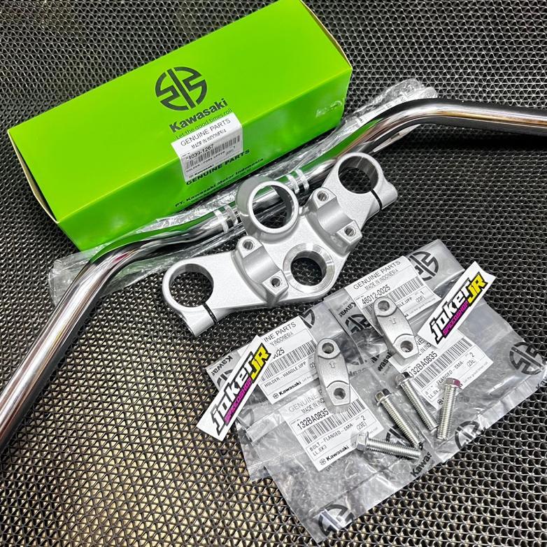 Segitiga Atas Segitiga stang pipa Ninja R SS Lama Original Kawasaki
