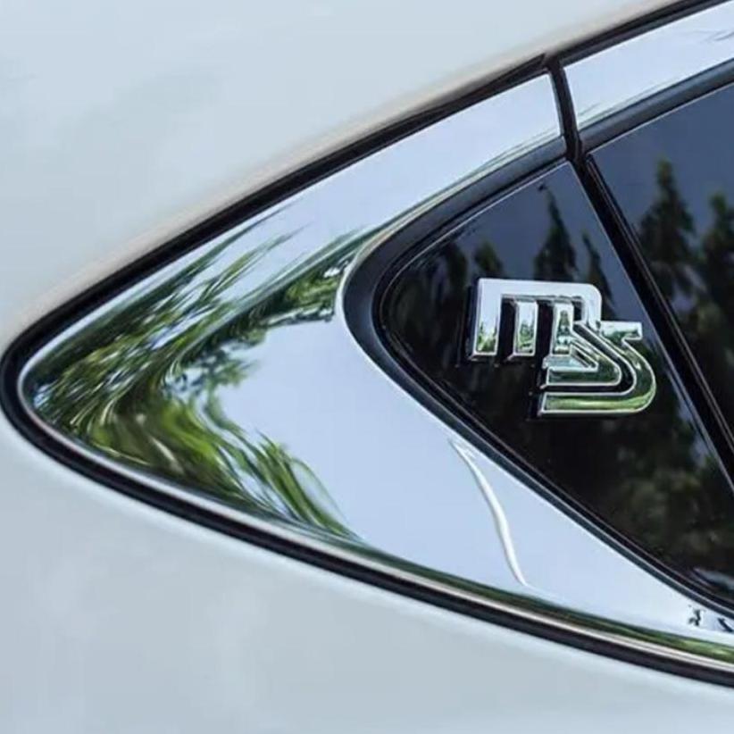 3D Metal Stiker Mobil MS MazdaSpeed Logo Emblem Sticker Decal Untuk Mazda 23 5 6 Axela Atenza CX-5 C