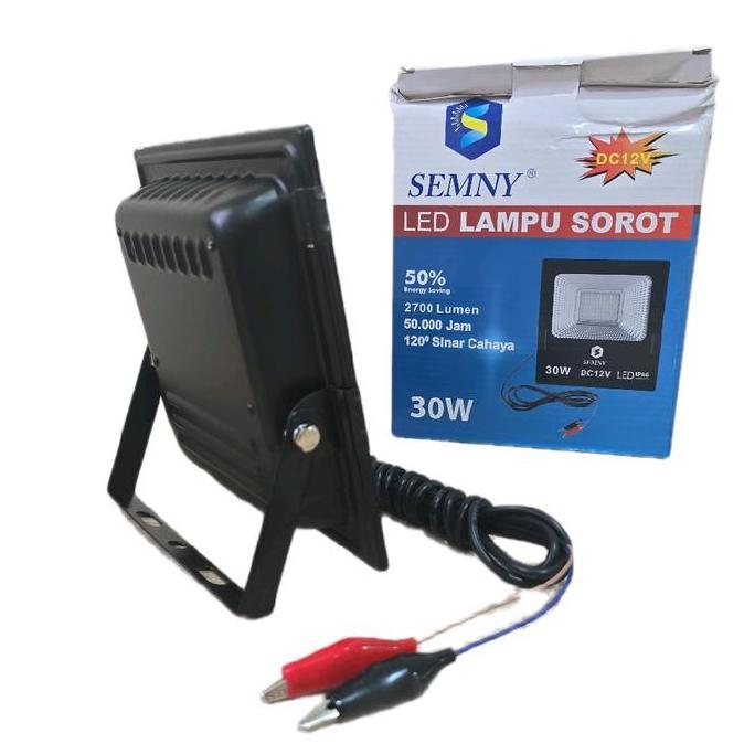 Ready LAMPU SOROT LED DC 12 VOLT 50W / KAP SOROT LED DC 12V 50 WATT