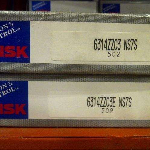Deep groove ball bearing 6314-2Z-C3 NSK ORIGINAL 6314ZZ 6314 ZZ C3