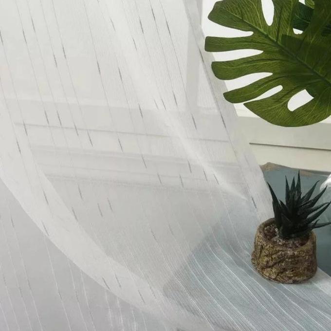 Vitrase Gorden Jendela Motip Gerimis Bahan Tebal Hordeng Ruang Tamu