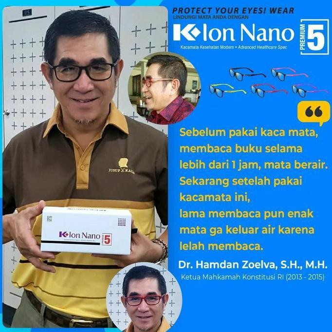 Sale K Ion Nano Premium 5 Original.Kacamata K Ion Nano Premium 5.Ion Nano Premium 5 Pria Wanita. Eye